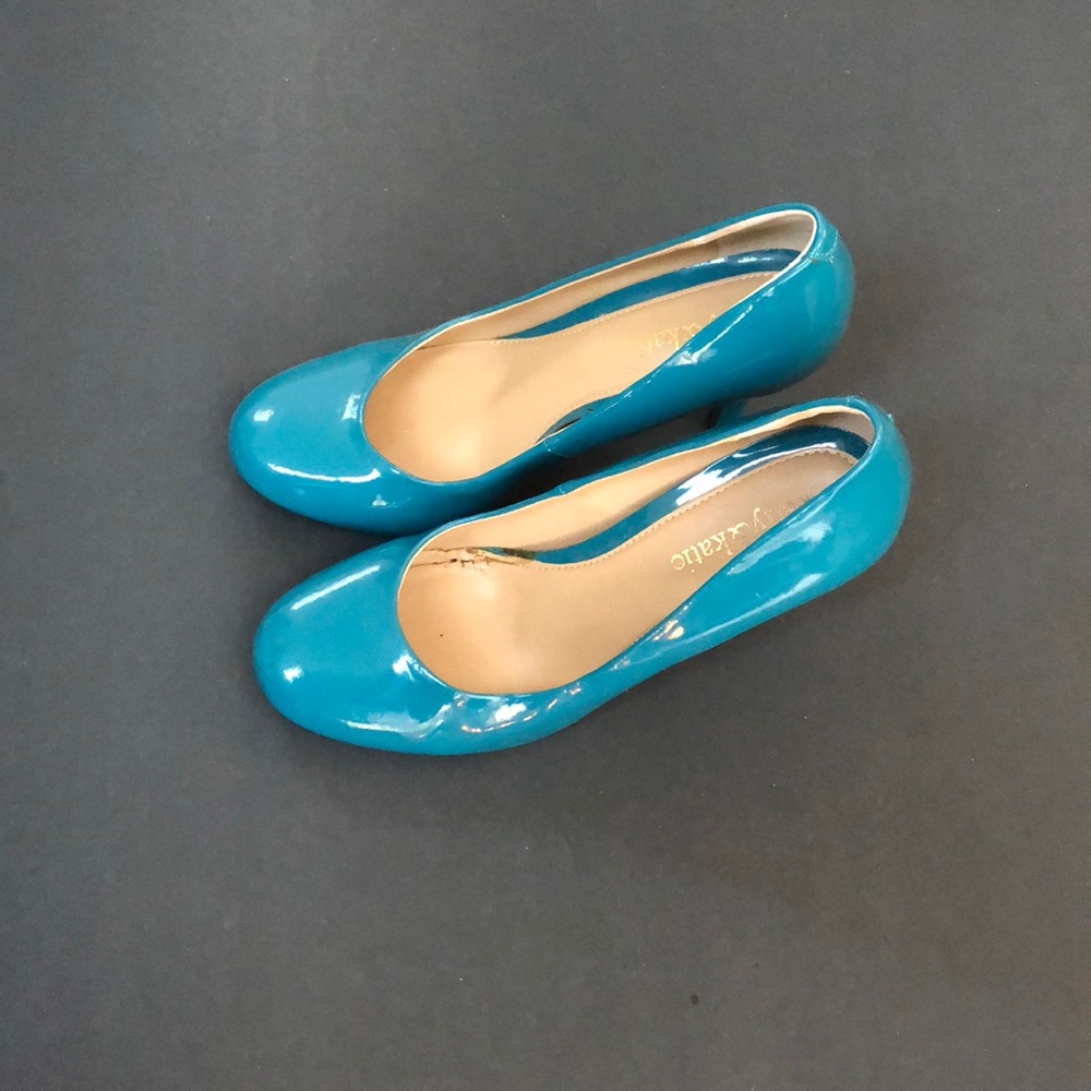 Blue heels